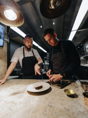 Oli Williamson at Zén in Singapore